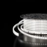 Светодиодная лента двухрядная Premium 220 В 18 Вт/м 180 Led/м 2835 IP65, холодный белый 6500K, 50 м - фото 1