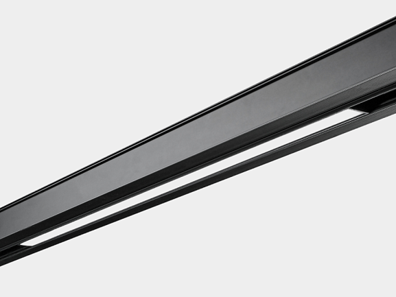 Светильник трековый линейный  , серия SY-LINK, Черный, 24Вт, IP20, Нейтральный белый (4000К) , SY-LINK-600-BL-24-NW. Фото 2