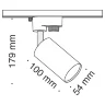 Трековый светильник Фокус Мини / Focus MINI TR002-1-GU10-W (Белый) TR002-1-GU10-W - фото 6