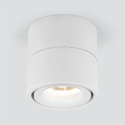 Накладной потолочный светодиодный светильник DLR031 15W 4200K 3100 белый матовый (040958)