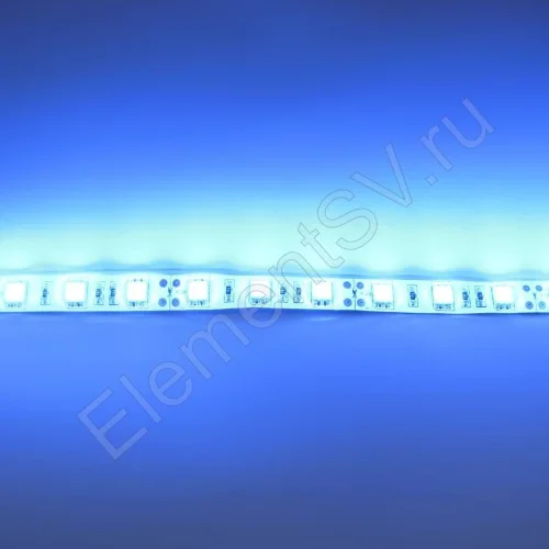 Светодиодная лента Standart PRO class, 5050, 60led/m, Blue, 12V, IP65 - фото 3.
