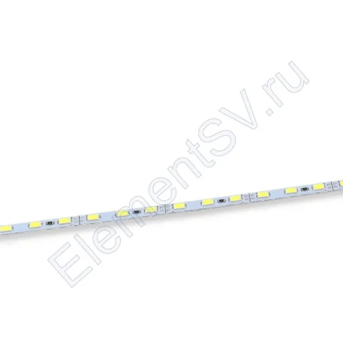 Светодиодная линейка 5630, 72 Led, P600 (12V, 20W, 6mm, white) - фото 2.