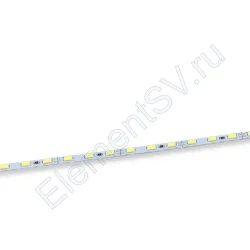 Светодиодная линейка 5630, 72 Led, P600 (12V, 20W, 6mm, white)