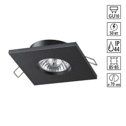 Светильник встраиваемый влагозащищенный «Novotech» 370805, серия: AQUA (встраиваемый)