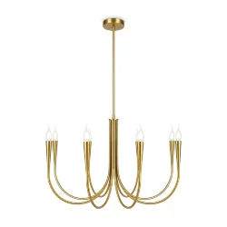 Подвесной светильник Freya FR5253PL-08BS (Латунь)