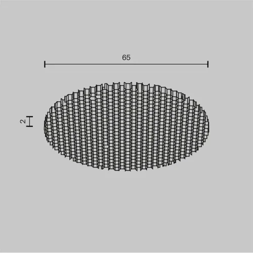 Светофильтр HoneyComb ⌀65мм для Фокус / Focus Led 30Вт (Черный) HoneyComb-D64 - фото 3