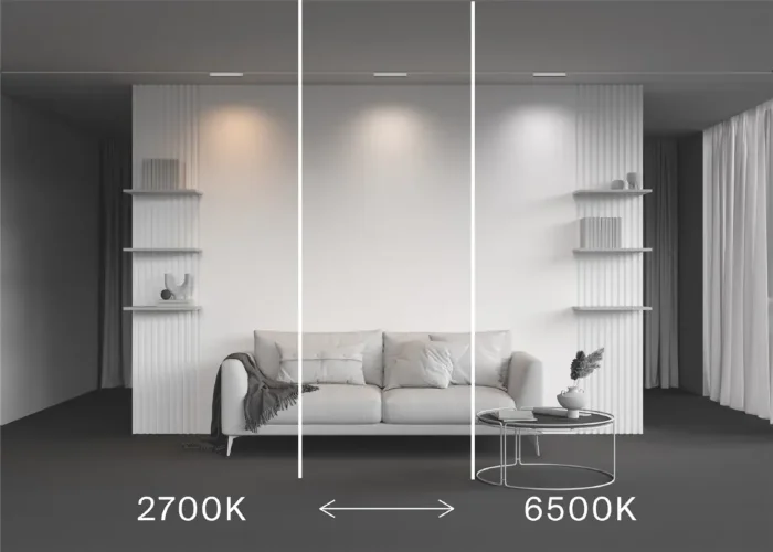 Трековый светильник Точки / Points Radity 2700-6500K 12Вт 36° Dim Smart (Белый) TR082-4-12WTW-M-W - фото 5