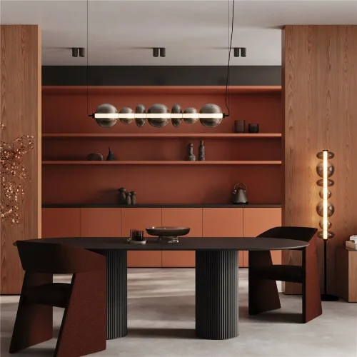 Подвесной светильник Futuro 3000К 40Вт (Латунь) - фото 2