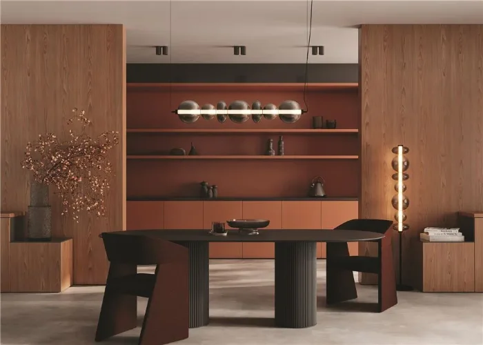 Подвесной светильник Futuro 3000К 40Вт (Латунь) - фото 3