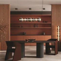 Подвесной светильник Futuro 3000К 40Вт (Латунь)