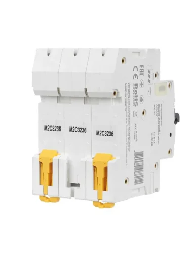 Выключатель автоматический модульный 3п C 32А M06N ARMAT IEK AR-M06N-3-C032 - фото 3