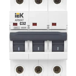 Выключатель автоматический модульный 3п C 32А M06N ARMAT IEK AR-M06N-3-C032