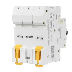 Выключатель автоматический модульный 3п C 32А M06N ARMAT IEK AR-M06N-3-C032