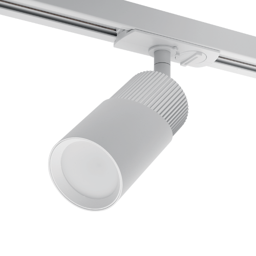 Трековый светильник WOLTA WTL-GU10/06WCH под лампу GU10 Белый / Хром DOLCE - фото 4.