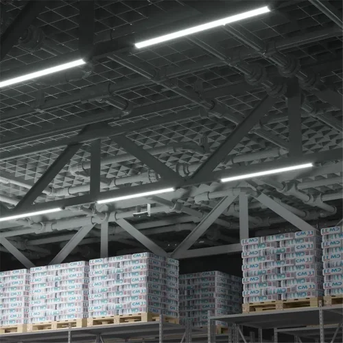 Светильник светодиодный WLF-1 40Вт 4000К IP20 3600лм 1192х75х25мм ДПО линейный матов. рассеив. алюм. GAUSS 144125236 - фото 6