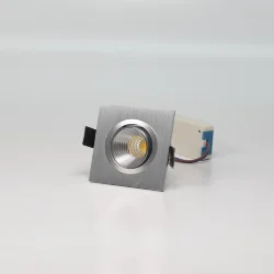 Светодиодный светильник встраиваемый 65 Series silver housing BW301 (3W,220V,day white)