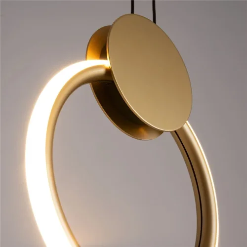 Подвесной светильник Link 3000К 25Вт (Черный и Латунь) - фото 2