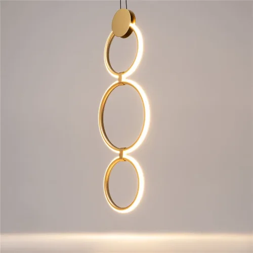 Подвесной светильник Link 3000К 25Вт (Черный и Латунь) - фото 3