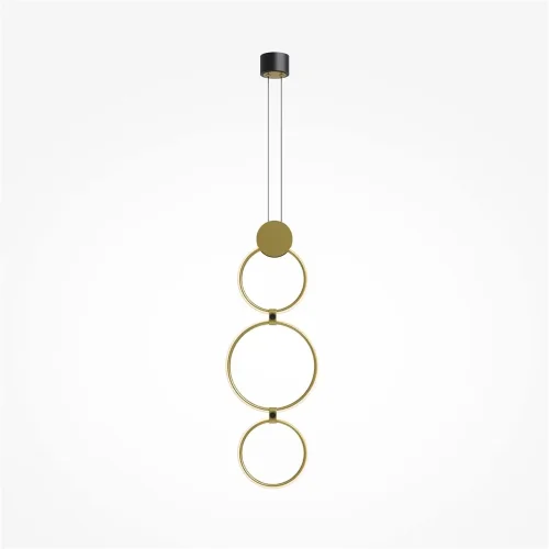 Подвесной светильник Link 3000К 25Вт (Черный и Латунь) - фото 5