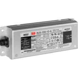 Блок питания Mean Well, герметичный, XLG-150-12A, в металлическом корпусе