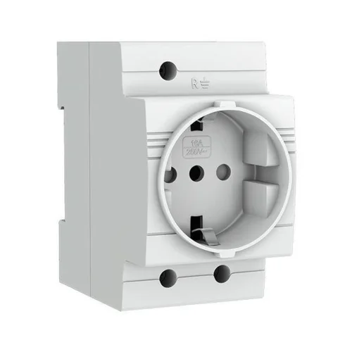 Розетка на DIN-рейку РДЕ-47 230В для евро вилки с заземл. PROxima EKF mdse-47-pro - фото