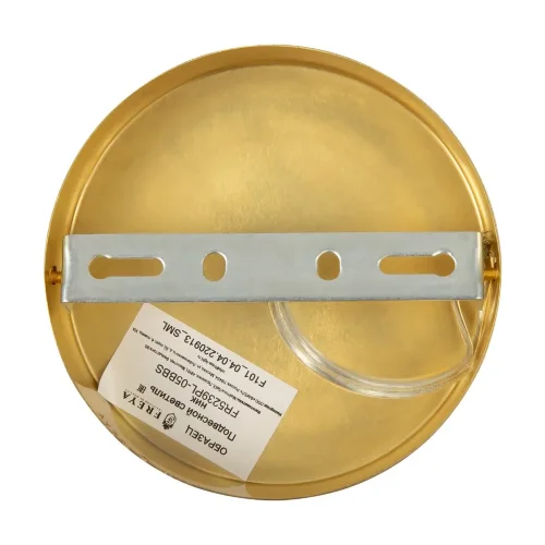 Люстра FR5239PL-05BBS Эйфория E14x5 (Черный и Латунь) FR5239PL-05BBS - фото 6
