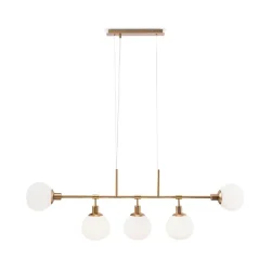 Подвесной светильник Erich E14х5 (Латунь)