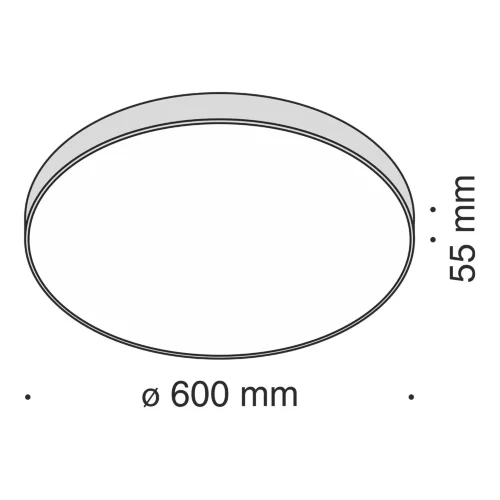 Потолочный светильник Zon 4000K 1x90Вт 120° (Белый) C032CL-L96W4K - фото 6