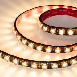 Светодиодная лента герметичная FLT-PS-A42-BLACK-23mm 24V Warm2700 (21 W/m, IP67, 15deg, 5m) (Arlight)