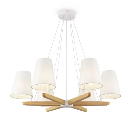 Подвесной светильник Freya FR8019PL-06W (Дерево) - фото