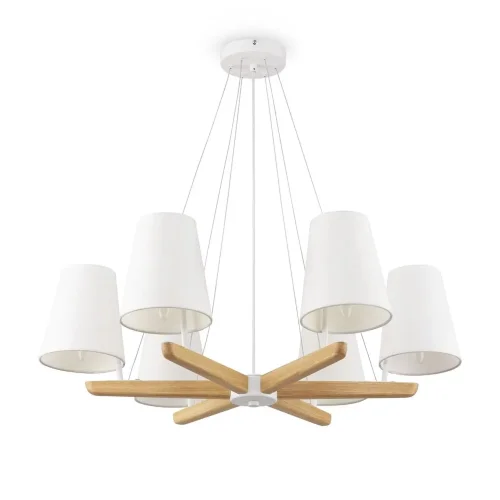 Подвесной светильник Freya FR8019PL-06W (Дерево) - фото 3