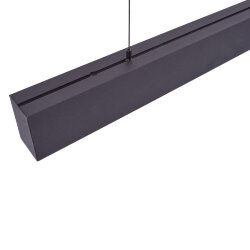 UFL-H02 BLACK 200 POLYBAG Комплект крепления для подвесного монтажа накладных светильников, Два тросика с креплениями длиной 2м, Цвет черный