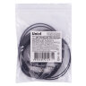 UFL-H02 BLACK 200 POLYBAG Комплект крепления для подвесного монтажа накладных светильников, Два тросика с креплениями длиной 2м, Цвет черный - фото 4