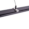 UFL-H02 BLACK 200 POLYBAG Комплект крепления для подвесного монтажа накладных светильников, Два тросика с креплениями длиной 2м, Цвет черный - фото 4