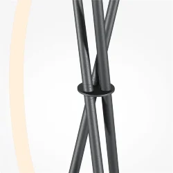 Напольный светильник (торшер) Crochet 3000К 36Вт (Черный)