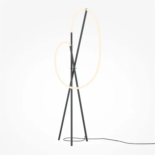 Напольный светильник (торшер) Crochet 3000К 36Вт (Черный) - фото 5