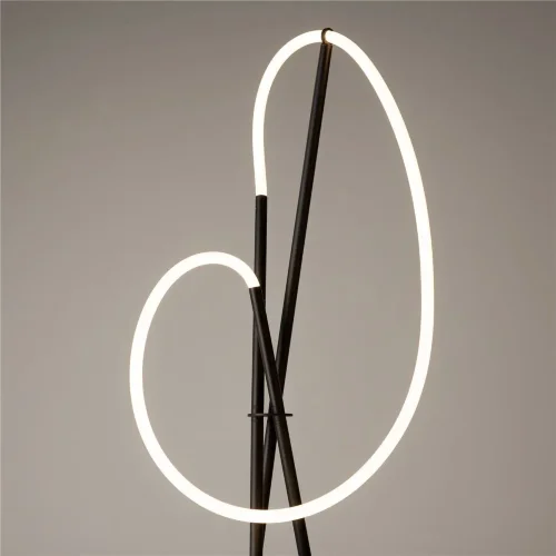 Напольный светильник (торшер) Crochet 3000К 36Вт (Черный) - фото 13