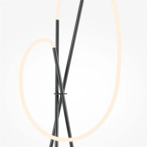 Напольный светильник (торшер) Crochet 3000К 36Вт (Черный) - фото 8