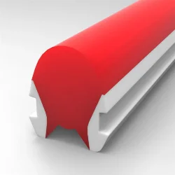 Светорассеивающий силиконовый профиль SK3 (7mm, red)