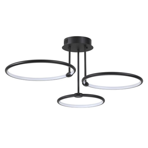 Люстра потолочная «LUMION» 6506/66CL, серия: URSULA (крепление на планке). Фото 1.