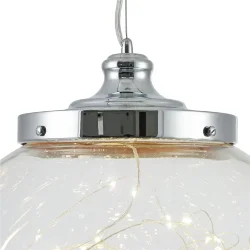 Светильники выполнены в современном стиле в виде шаров. Визуально простой дизайн позволяет обратить внимание на отличительную черту светильников — LED-ленты, которые дают свет. Серия Isabel — выбор творческих людей, арт-объект в любом помещении. (Хром)