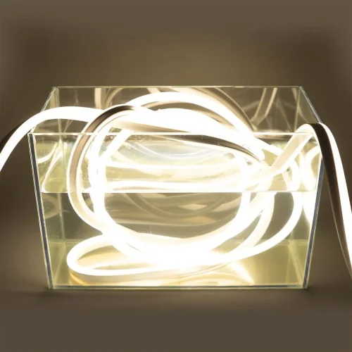 23-551 Односторонний Гибкий Неон 8х16мм Тепло-Белый 220В, 144 LED/м, IP65, Бухта 50м. Фото 2.