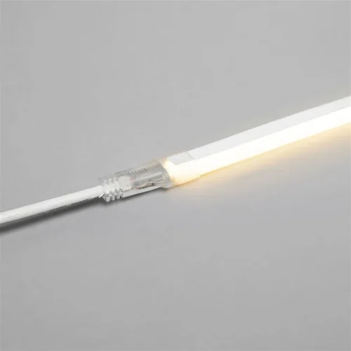 23-551 Односторонний Гибкий Неон 8х16мм Тепло-Белый 220В, 144 LED/м, IP65, Бухта 50м. Фото 4.