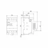 W943M40O/ Контактор модульный 40 A 4NO (3 мод.) W943M40O - фото 2