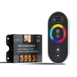 Контроллер для источника света Цветной (RGB) 12-24В 720Вт (Белый) CLM002