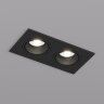 DK3072-BK Встраиваемый светильник, IP 20, 10 Вт, GU5.3, LED, черный/черный, пластик. Фото 2