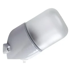 Светильник НББ 19-60-002 'Линда' d110 1х60Вт E27 IP65 t=80град. корпус наклонный сер. Элетех 1005050019