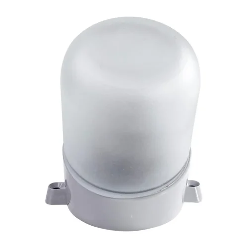 Светильник НББ 19-60-002 'Линда' d110 1х60Вт E27 IP65 t=80град. корпус наклонный сер. Элетех 1005050019 - фото 2