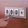 ТВ-розетка оконечная серебряный W1183006 - фото 3