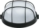 Светильник ЛОН 94 812 NBL-R2-60-E27/BL 1х60Вт E27 IP54 (аналог НПБ 1302 черн. круг с решеткой 60Вт) Navigator 94812 - фото 2